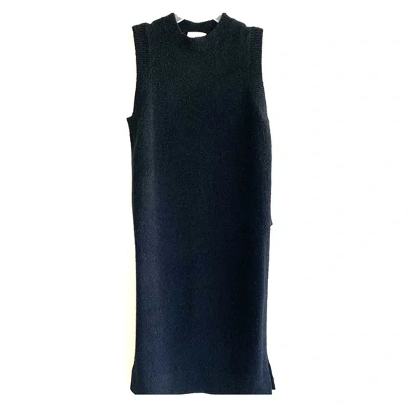 Everly Dresses | Everly Black Sleeveless Soft Knit Stretch Sweater Maxi Dress | Color: Black | Size: S | Salonmom39's Closet